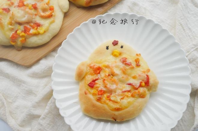 海鲜小鸡披萨