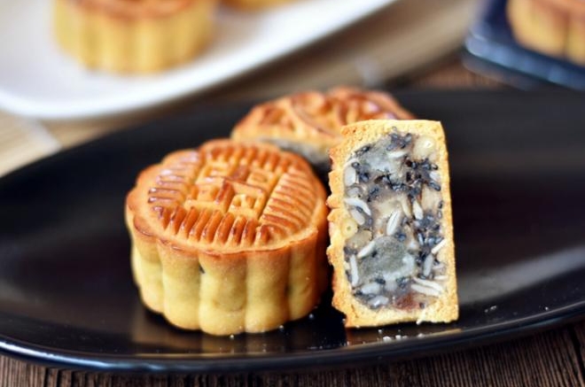 五仁月饼