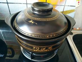 盖上盖子大火烧开