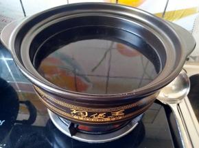 一直到冰糖全部融化