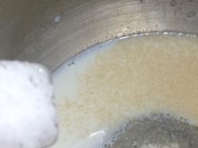 放入盐