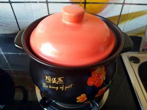 盖好盖子大火烧开。