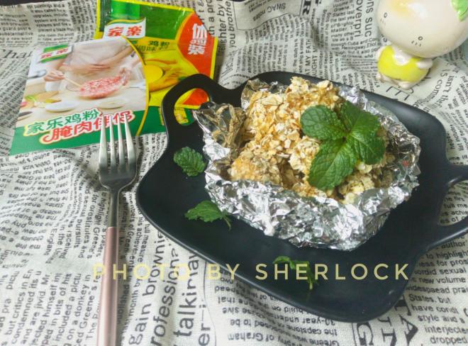 无油燕麦鸡米花