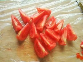 西红柿切块