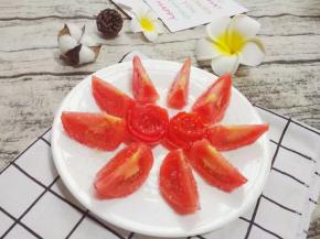 按个人口味，撒上白糖，