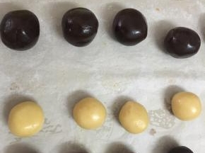 我是全部分好在金盘摆放着