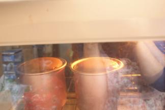 20分钟的时候，长满模具。