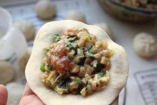 每个皮都包入合适的陷。