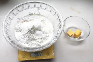 准备好麻薯的材料