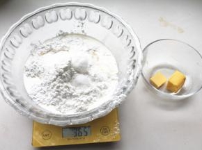 准备好麻薯的材料