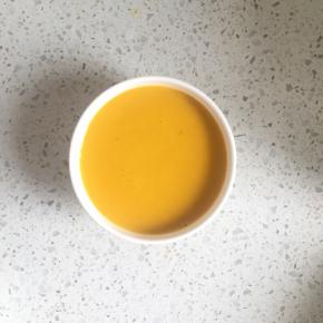 打成顺滑的奶昔状态