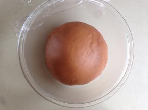 室温下发酵两倍大，大概发酵了50分钟