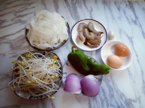 准备好食材。
