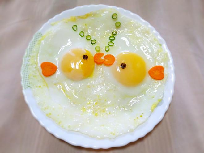 趣味煎蛋～接吻鱼