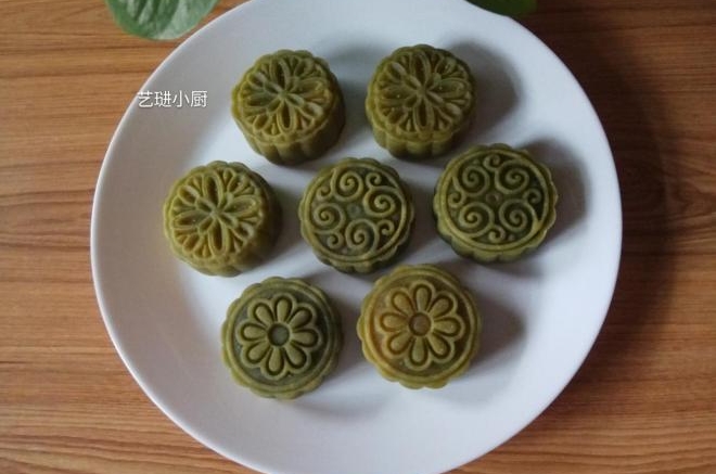 抹茶月饼