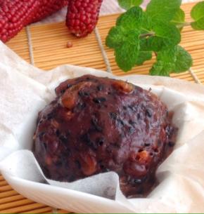 好吃的粘豆包做好了