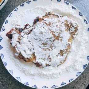 再两面都裹上淀粉