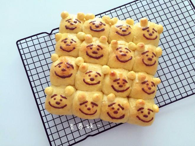 南瓜维尼熊挤挤面包