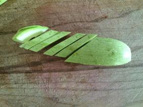 反过来，斜刀切条