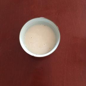 酵母用温水化开