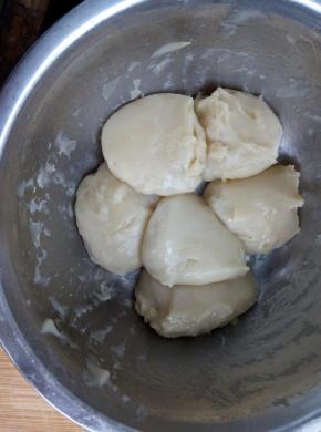 麻薯平均分成6份；