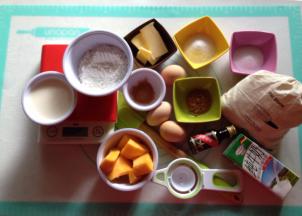 准备好所需材料，黄油切片室温软化