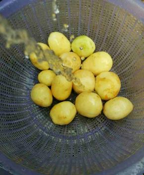 小土豆洗干净去皮