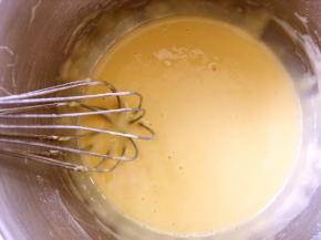 画Z字搅拌均匀无面粉颗粒