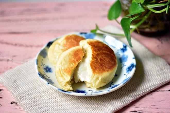 爆浆乳酪面包（平底锅版）