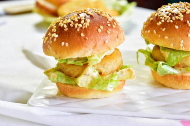 原味薯饼小汉堡