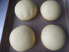 发酵至2倍大，开始预热烤箱，上下火160度