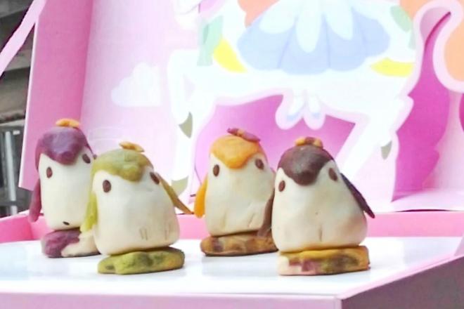 小企鹅版桃山皮月饼