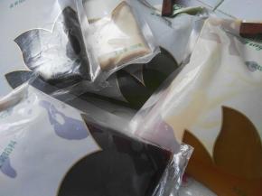 准备牛奶桃山皮、台式桃山皮、咖啡桃山皮、绿茶桃山皮、紫芋味桃山皮