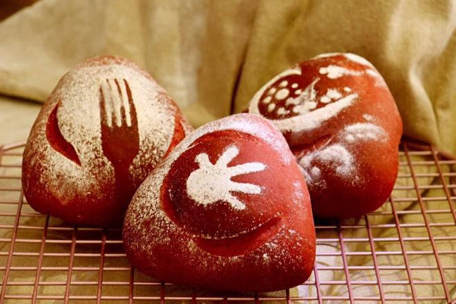 红曲无花果软欧包