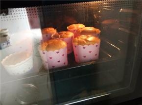 放入预热好的烤箱中下层165度烤40分钟.