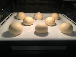 烤箱启动发酵功能，二发50分钟