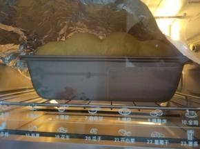 拷到30几分钟的时候，视上色情况加盖锡纸