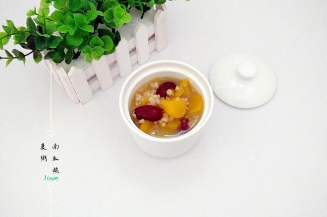 南瓜燕麦粥