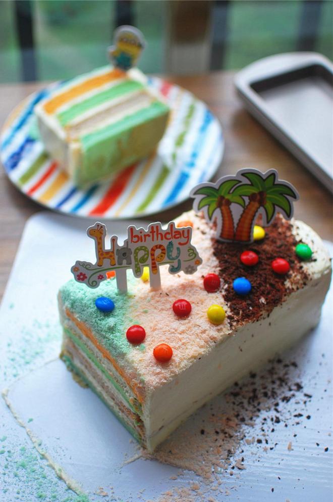 彩虹蛋糕（长方形）