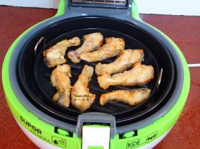 炸好之后自动关，开盖，酥脆香辣炸鱼就好。