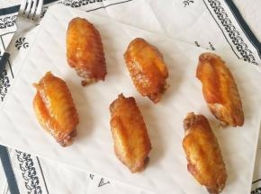 14.鸡翅就烤好了。
