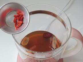 程序结束之后加入枸杞就可以喝啦