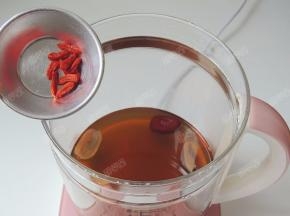 程序结束之后加入枸杞就可以喝啦