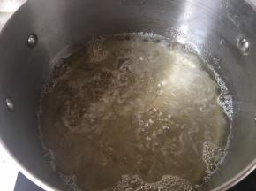 再次烧开后转最小火