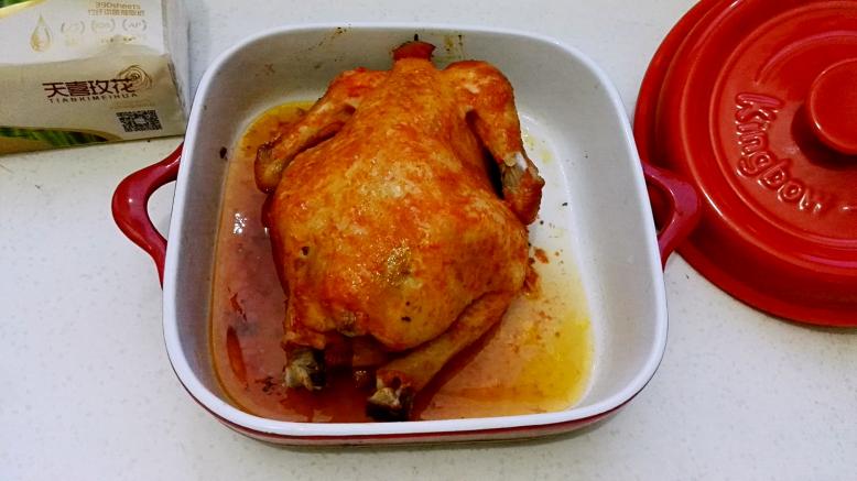 砂锅烤窑鸡