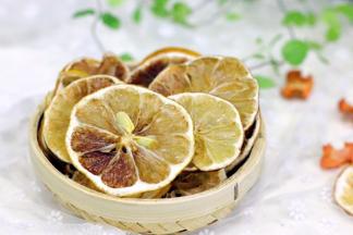 柠檬干成品图。