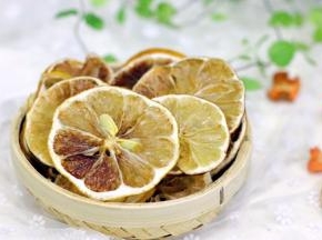 柠檬干成品图。