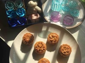 想要做颜值爆表的月饼，有你恰到好处－－阳晨紫水晶月饼模套装，你值得拥有！