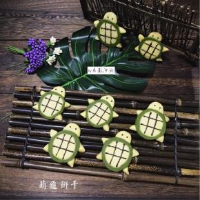 萌萌的乌龟饼干就做好了。