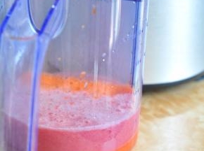 如果出现分层，用筷子搅匀。